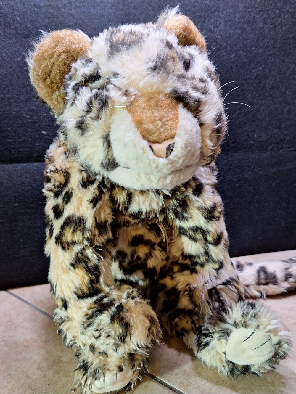 Folkmanis Puppets #3176 Leopard Cub Hand Puppet 18” Spotted Wild Cat Plush